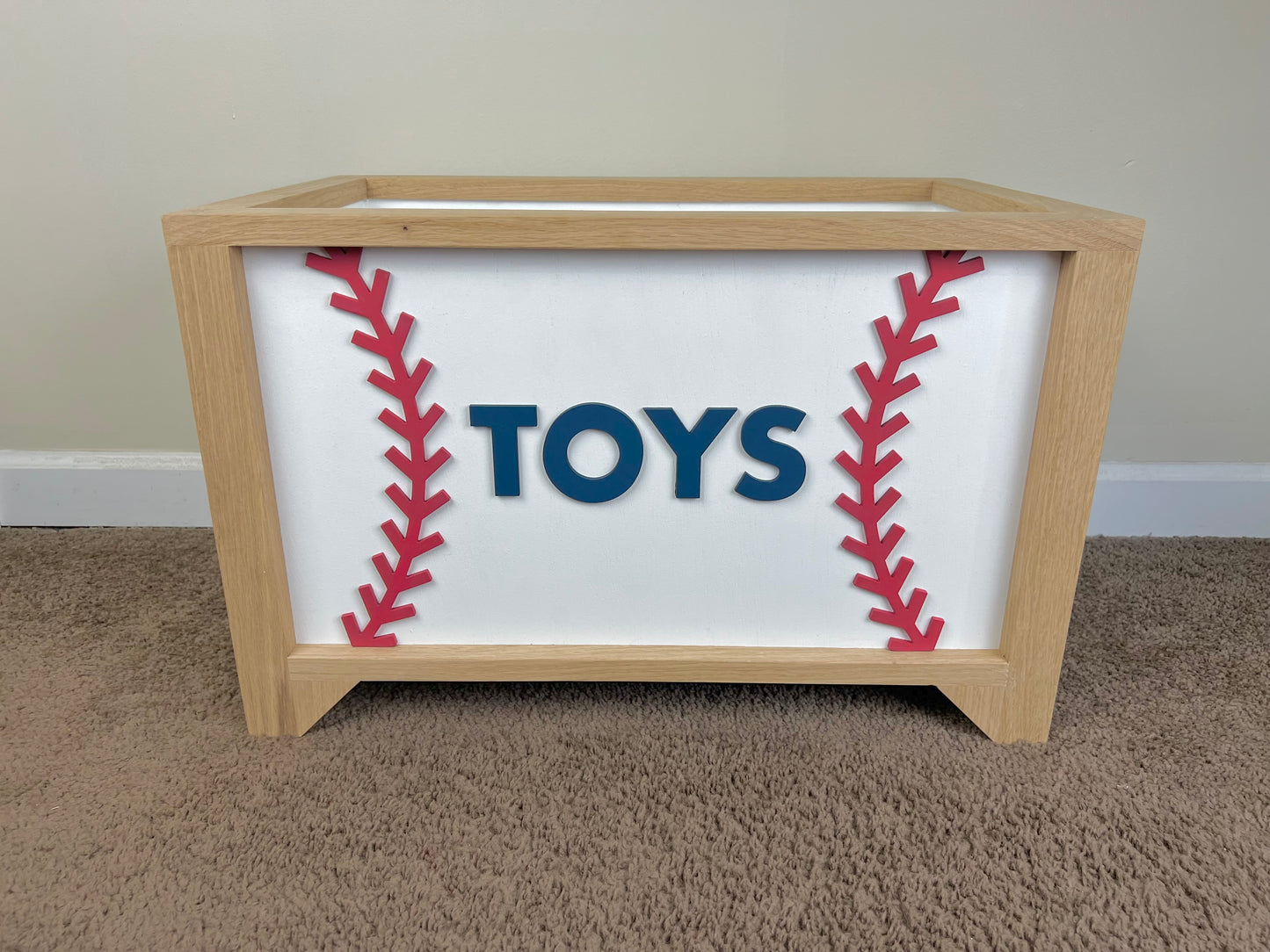 Baseball Toy Chest