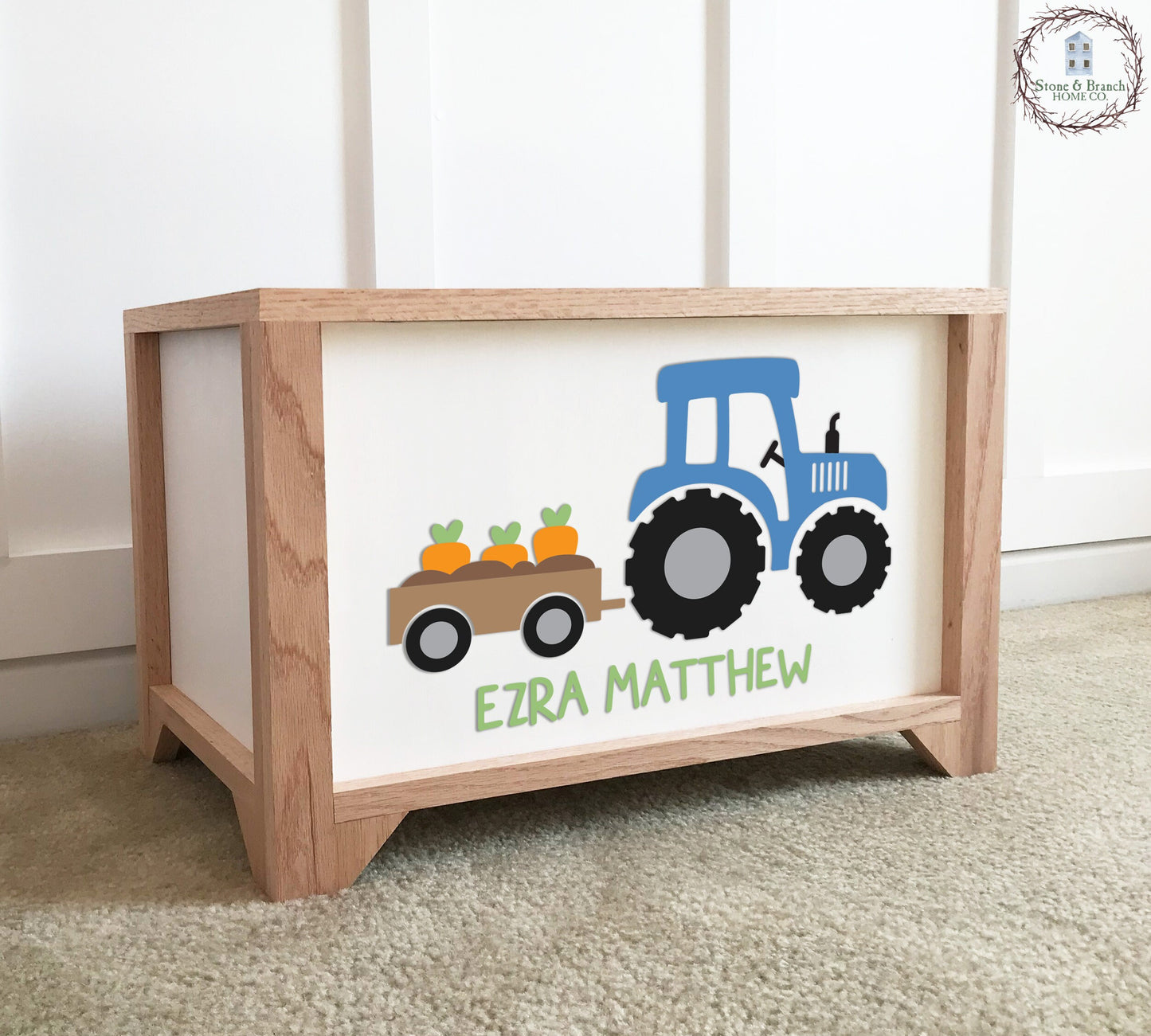 Tractor Toy Chest