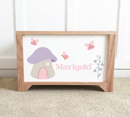 Fairy Personalized Toy Chest