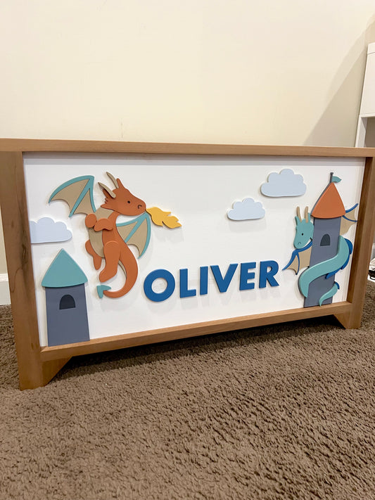 Dragon Toy Chest (Website Exclusive Design)