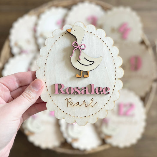 Goose Monthly Milestones