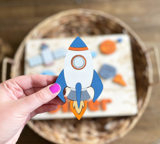 Space Themed Custom Toddler Puzzle