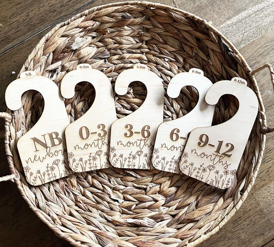 Wildflower Baby Closet Organizers