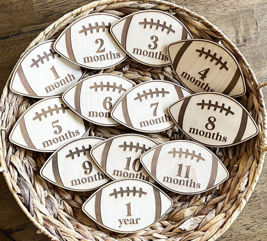 Football Monthly Milestone Marker