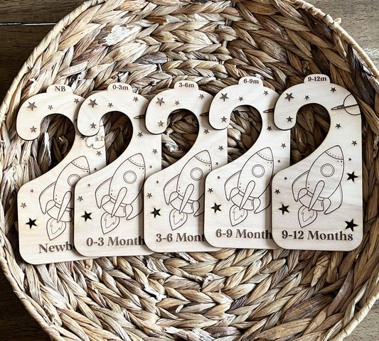 Space Baby Closet Organizers