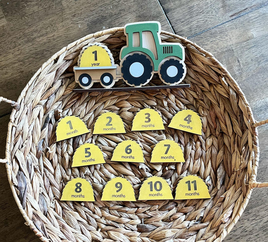 Tractor Monthly Milestone Marker