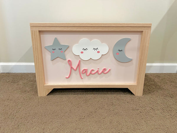 Whimsical baby girl decor