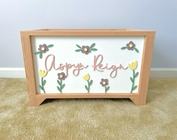 Wildflower baby girl room decor