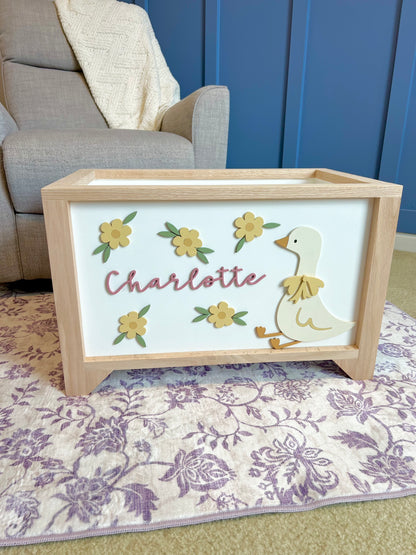 Goose Toy Chest