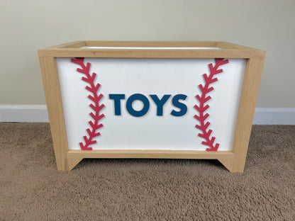 Baseball Toy Chest