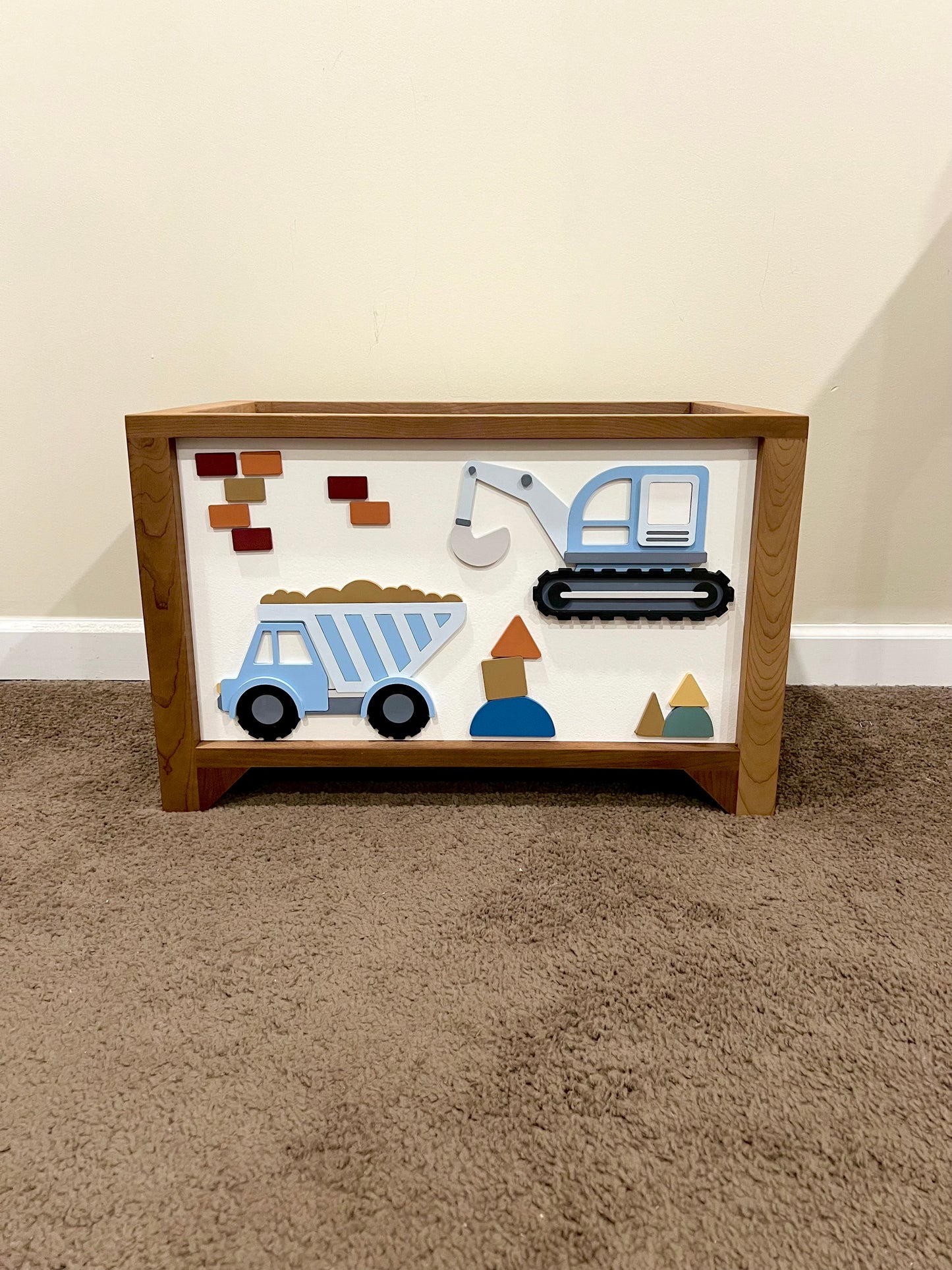 Construction Themed Toy Chest