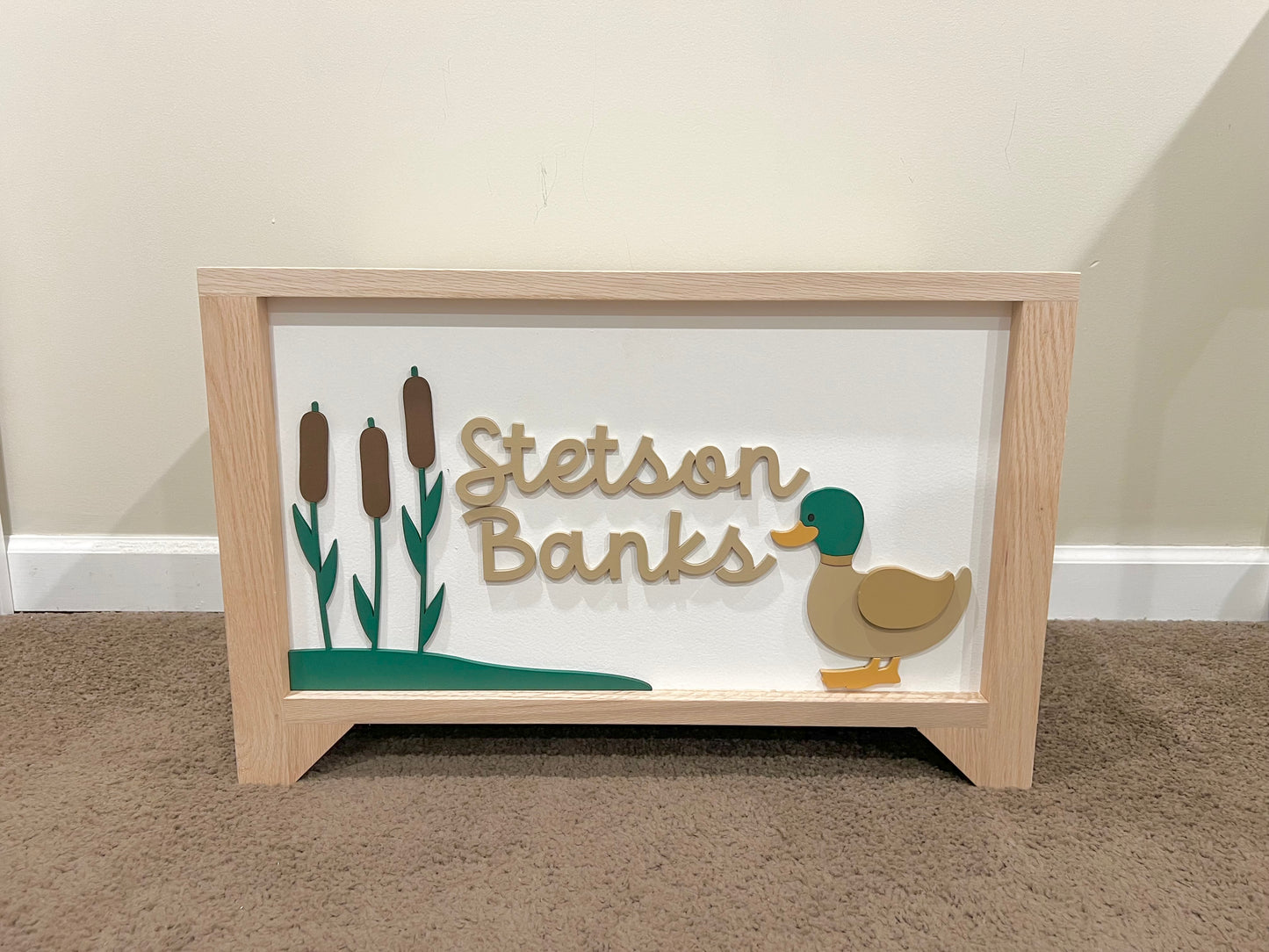 Mallard Duck Toy Chest