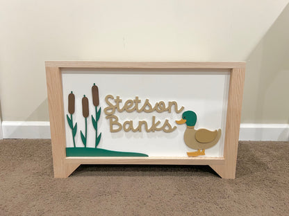 Mallard Duck Toy Chest