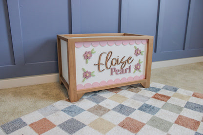 Scallop Daisy Toy Chest