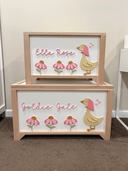 Daisy and Goose Toy Chest