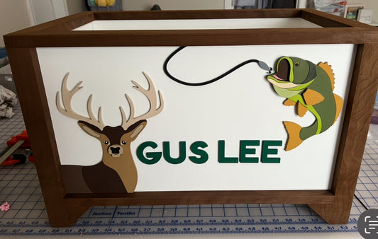 Hunting and Fishing Toy Chest