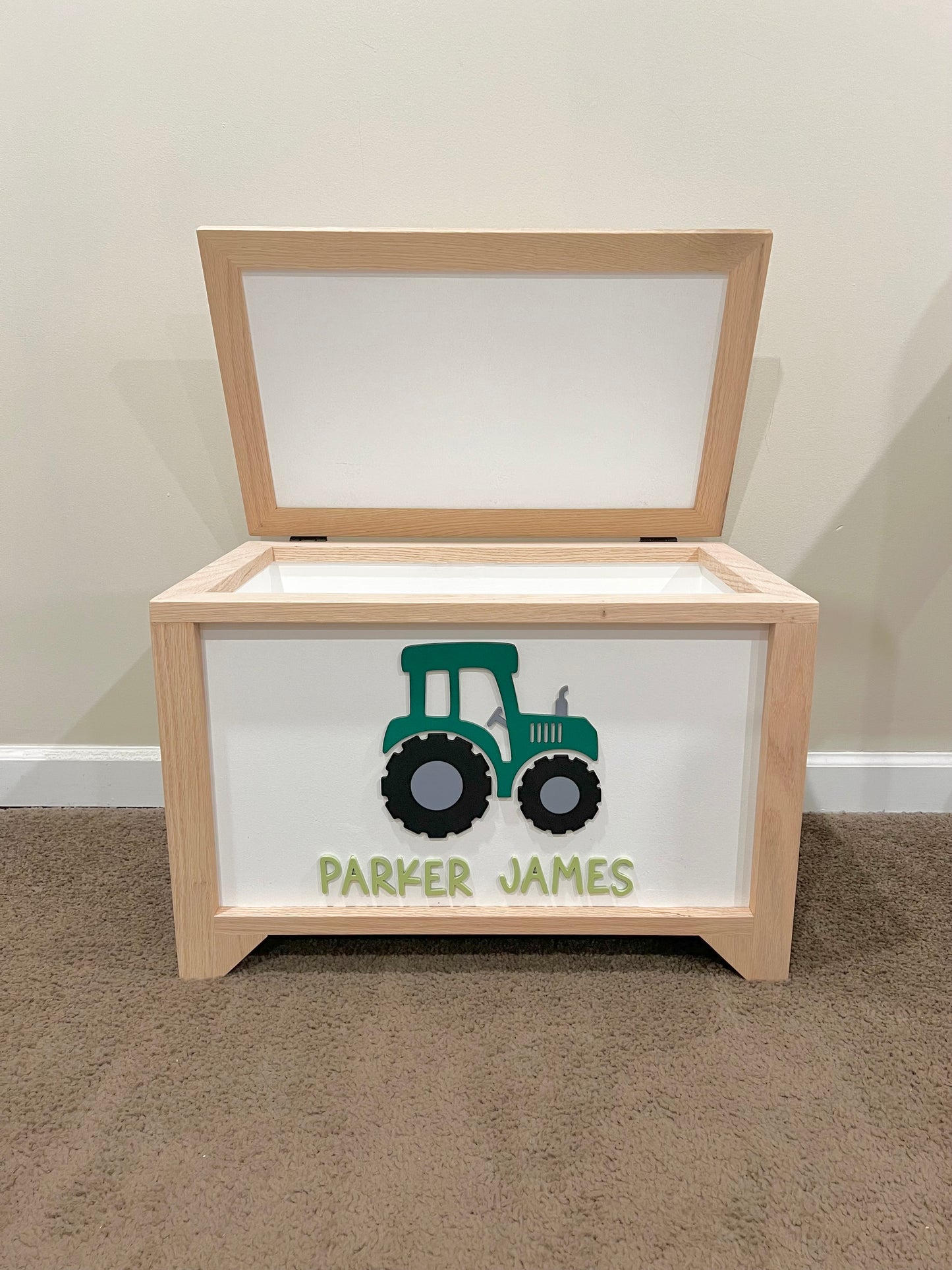 Tractor Toy Chest