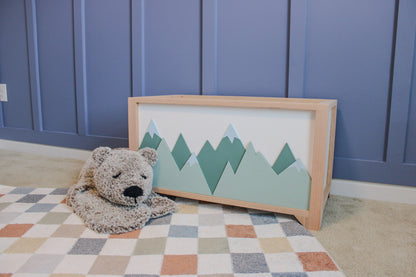 Large Mountain Toy Chest