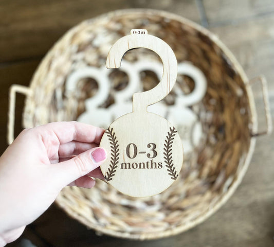 Baseball Baby Closet Organizers