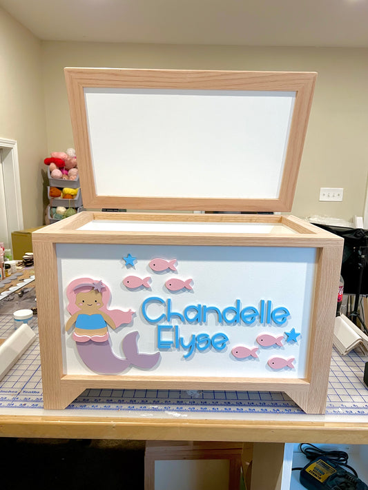 Mermaid Toy Chest
