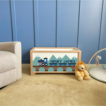 XL Train Toy Chest (Website Exclusive Design)