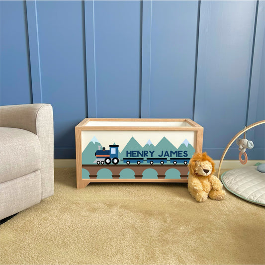 XL Train Toy Chest (Website Exclusive Design)