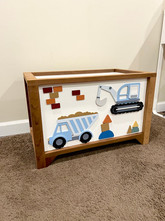 Construction Themed Toy Chest