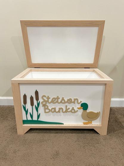 Mallard Duck Toy Chest