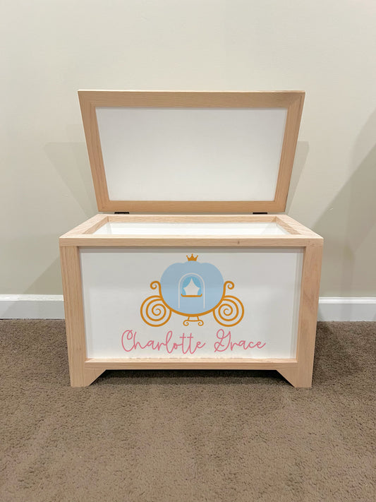 Princess Carriage Toy Chest