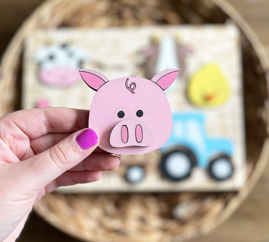 Farm Themed Personalized Puzzle