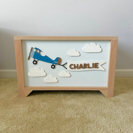 Airplane Toy Chest