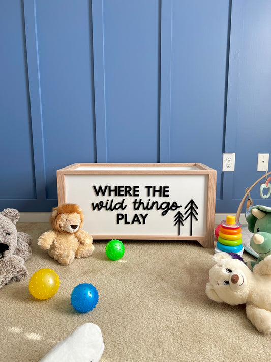 XL Wild Things Toy Chest (Website Exclusive Design)