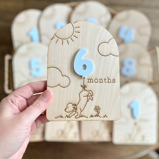 Puppy Monthly Milestones