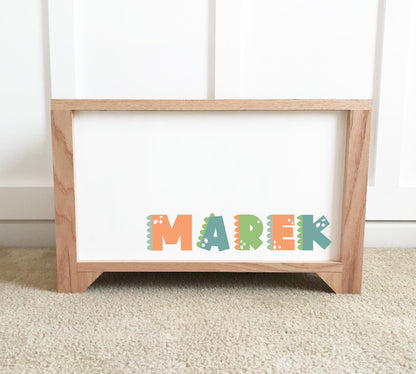 Dinosaur Personalized Toy Box