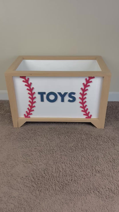 Baseball Toy Chest