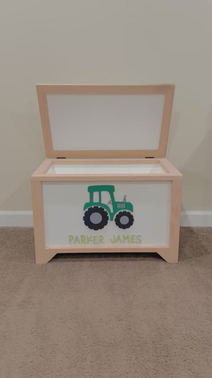 Tractor Toy Chest