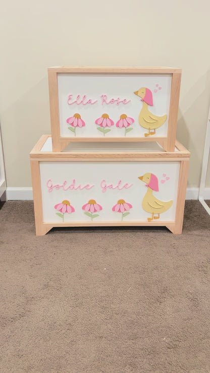 Daisy and Goose Toy Chest